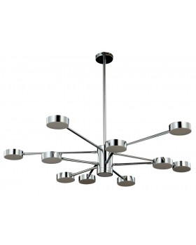 Люстра Crystal Lux GORACIO SP10+1 D1100 CHROME