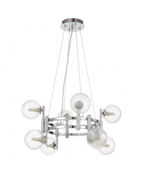 Люстра Crystal Lux LUXURY SP8 CHROME-foto2