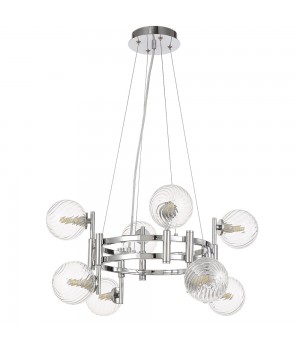 Люстра Crystal Lux LUXURY SP8 CHROME-foto2