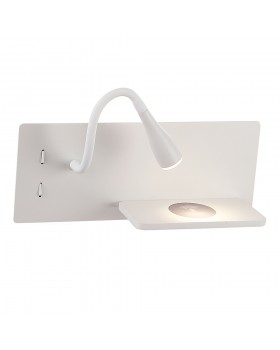 Бра Crystal Lux CLT 217W Qi+USB WH-foto2