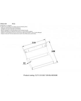 Светильник трековый магнитный Crystal Lux CLT 0.33 002 12W BL M3000K-foto2