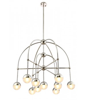 Люстра Crystal Lux TRUENA SP-PL6+3+1 NICKEL-foto2