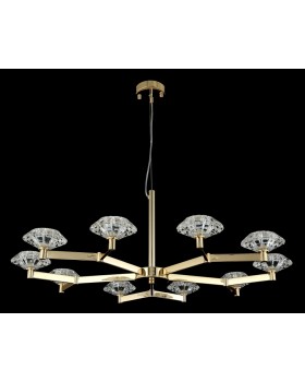 Люстра Crystal Lux REBECA SP10 GOLD-foto3