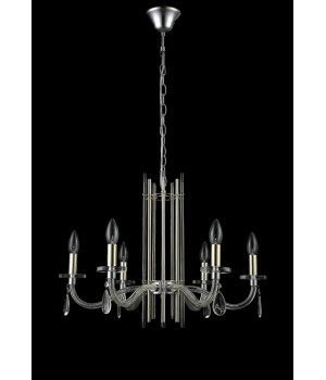 Люстра Crystal Lux AURELIO SP6 GOLD+CHROME/TRANSPARENT-foto3