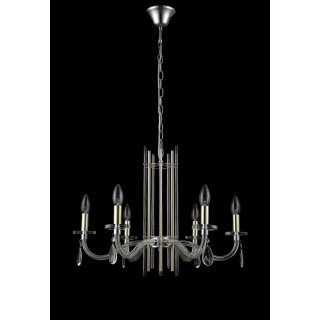 Люстра Crystal Lux AURELIO SP6 GOLD+CHROME/TRANSPARENT-foto3