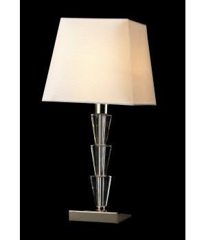 Настольная лампа Crystal Lux MARSELA LG1 NICKEL-foto2