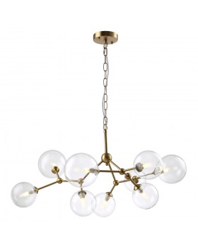 Люстра Crystal Lux MAXIMO SP9 BRONZE