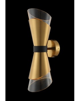 Бра Crystal Lux GRIS AP2 BRASS-foto2