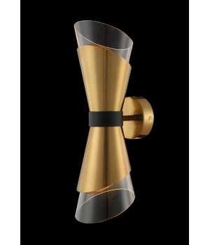 Бра Crystal Lux GRIS AP2 BRASS-foto2