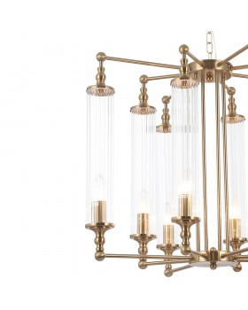 Люстра Crystal Lux TOMAS SP8 D650 BRASS-foto2