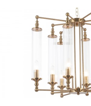 Люстра Crystal Lux TOMAS SP8 D650 BRASS-foto2