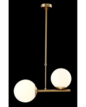 Светильник подвесной Crystal Lux FELIZ SP2 BRONZE/WHITE-foto2