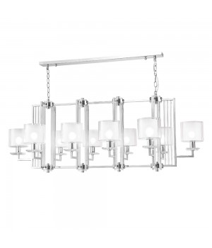 Люстры Crystal Lux NICOLAS SP10 L1300 NICKEL/WHITE-foto3