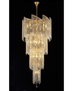 Люстра Crystal Lux GRANDE SP25 D800 GOLD