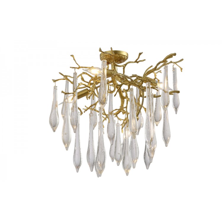 Люстра Crystal Lux REINA PL5 D600 GOLD PEARL