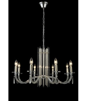 Люстра Crystal Lux AURELIO SP8 GOLD+CHROME/TRANSPARENT-foto4