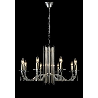 Люстра Crystal Lux AURELIO SP8 GOLD+CHROME/TRANSPARENT-foto4