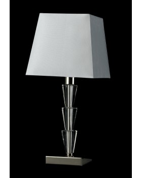 Настольная лампа Crystal Lux MARSELA LG1 NICKEL-foto3