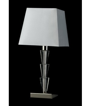 Настольная лампа Crystal Lux MARSELA LG1 NICKEL-foto3