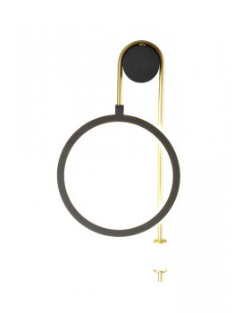 Бра Crystal Lux CORIDA AP25W LED BLACK/GOLD-foto2