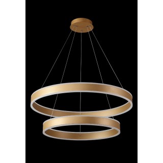 Люстра Crystal Lux MUCHOS SP123W LED D600+800 GOLD-foto2