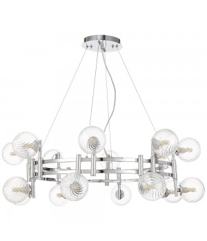 Люстра Crystal Lux LUXURY SP16 CHROME-foto2