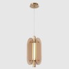 Светильник подвесной Crystal Lux AMARILLO SP18W LED BRASS Светильник подвесной Crystal Lux AMARILLO SP18W LED BRASS