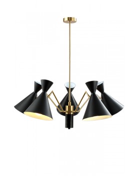 Люстра Crystal Lux JOVEN SP5 GOLD/BLACK-foto3