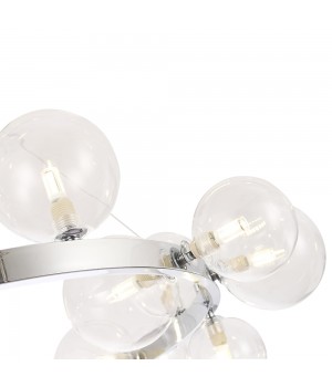 Люстра Crystal Lux AGATA SP15 V2 CHROME/TRANSPARENTE-foto3