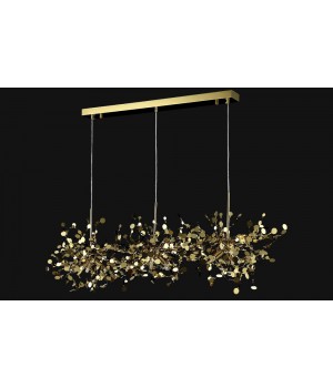 Светильник подвесной Crystal Lux GARDEN SP3х3 L1200 GOLD-foto3