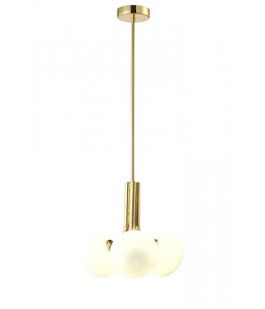 Светильник подвесной Crystal Lux ALICIA SP3 GOLD/WHITE-foto3