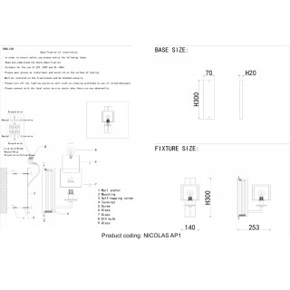 Бра Crystal Lux NICOLAS AP1 GOLD/WHITE-foto5