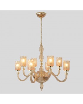 Люстра Crystal Lux SILVESTRO SP8 AMBER