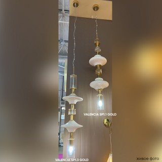 Светильник подвесной Crystal Lux VALENCIA SP1.3 GOLD-foto3