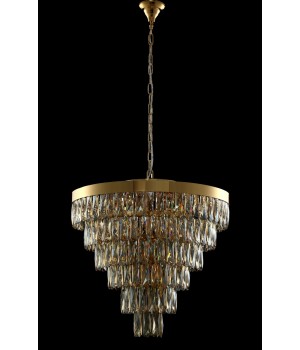 Люстра Crystal Lux ABIGAIL SP-PL15 D620 GOLD/AMBER-foto4