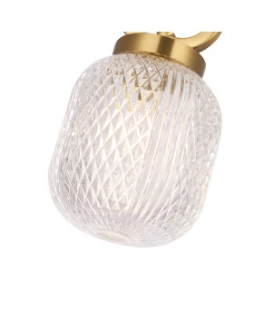 Светильник подвесной Crystal Lux CAROLINA SP1 V2 BRASS-foto3