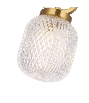 Светильник подвесной Crystal Lux CAROLINA SP1 V2 BRASS-foto3