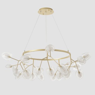 Светильник подвесной Crystal Lux SOLE SP25 GOLD-foto4