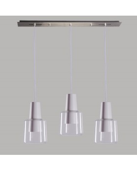 Универсальная потолочная база Crystal Lux L800-3 NICKEL-foto4