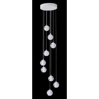 Светильник подвесной Crystal Lux GASPAR SP9 D300 WHITE-foto4