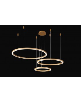 Люстра Crystal Lux FORTUNA SP158W LED D400+600+800 GOLD-foto4