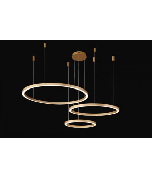 Люстра Crystal Lux FORTUNA SP158W LED D400+600+800 GOLD-foto4