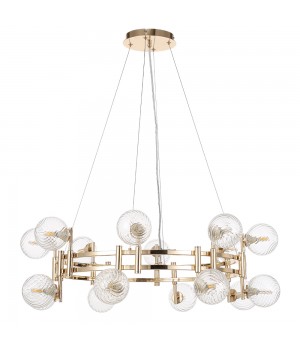 Люстра Crystal Lux LUXURY SP16 GOLD-foto3