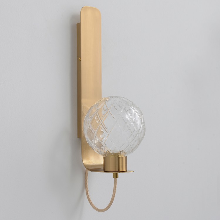 Бра Crystal Lux BELLA AP1 BRASS Бра Crystal Lux BELLA AP1 BRASS