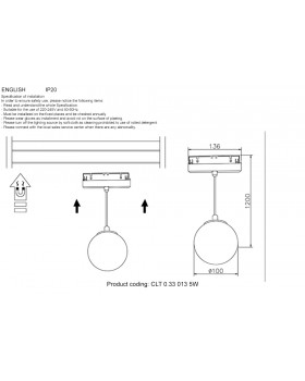 Светильник трековый магнитный Crystal Lux CLT 0.33 013 5W BL 4000K-foto2