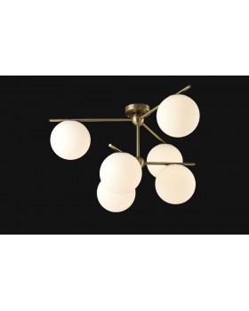 Люстра Crystal Lux FELIZ SP-PL6 BRONZE/WHITE-foto4