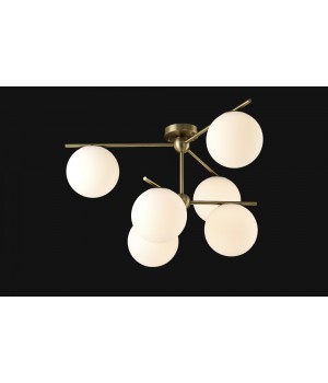 Люстра Crystal Lux FELIZ SP-PL6 BRONZE/WHITE-foto4