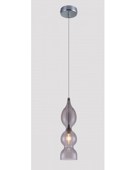 Светильник подвесной Crystal Lux IRIS SP1 B SMOKE-foto2