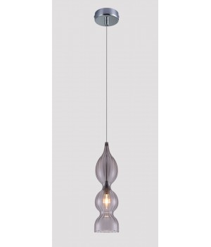 Светильник подвесной Crystal Lux IRIS SP1 B SMOKE-foto2