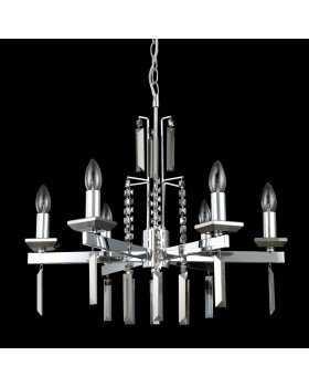 Люстра Crystal Lux MARRON SP6 CHROME-foto3